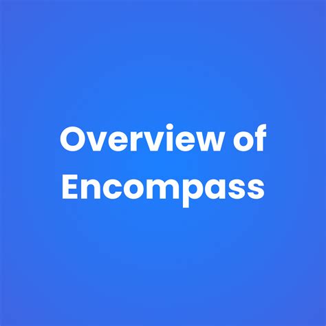 Using Encompass Software 的图像结果