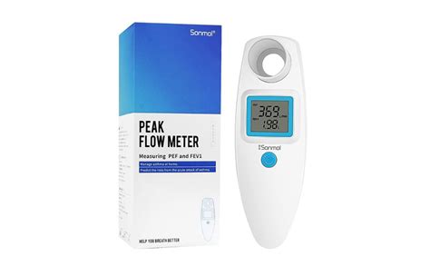 B-Arm Sonmol Digital Peak Flow Meter with Bluetooth for Lung Health ...