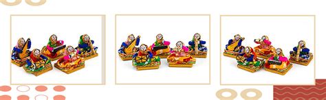 JH Gallery Recycled Material Rajasthani Musician Bawla Puppets Idol 7 x ...