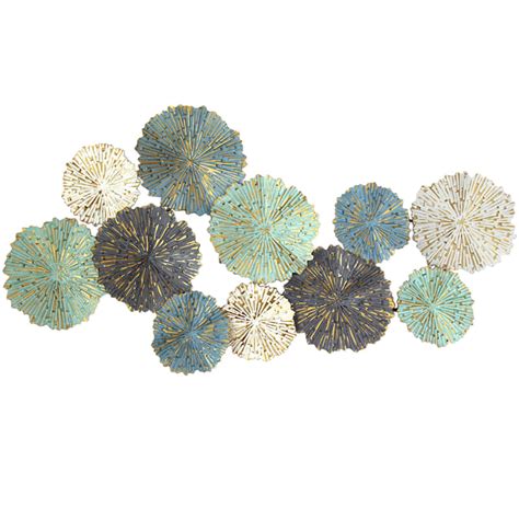 Multicolor Circle Centerpiece Wall Art 48x24 | At Home