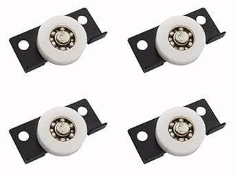 RAB Ply Ball Caster Wheel Plate for Sliding/wardrobe/wooden strap (Code ...