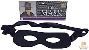 Buy Skywalk Party Theme Black Thief Mask For Kids,THIEF MASK Burglar ...