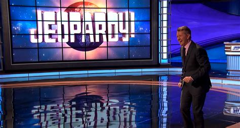 Jeopardy! host Ken Jennings pokes fun at Wheel of Fortune with live audience in rare behind-the ...