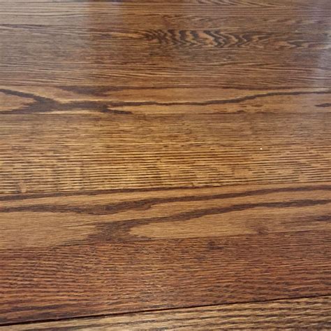50/50 Minwax "special walnut" and "weathered oak" stain - on my red oak ...