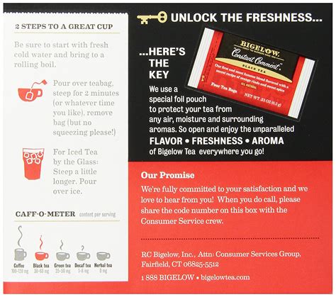 Bigelow Constant Comment Tea, 40-Count Boxes (Pack of 6) N2 free image ...