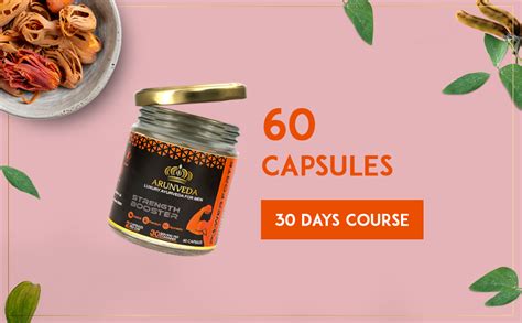 Buy Sudhakar Arunveda Strength Booster for Men with Sweta Musli & 15 ...