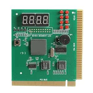 CARTNOVA® Diagnose PC Issues Instantly: 4-Digit LCD Display PCI Card ...