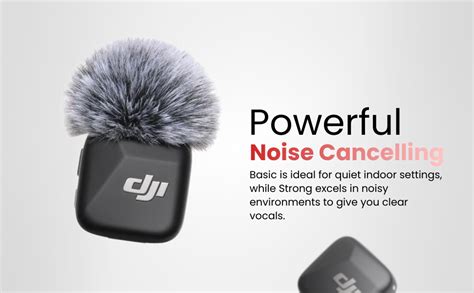 DJI Mic Mini Transmitter (Infinity Black), Ultralight, Detail-Rich ...