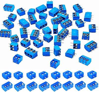 SamIdea 2 Pin 3 Pin PCB Mount Screw Terminal Block India | Ubuy