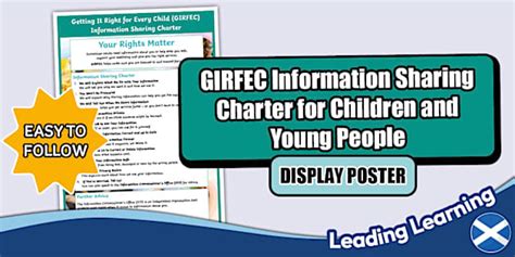 GIRFEC Information Sharing Charter for Children