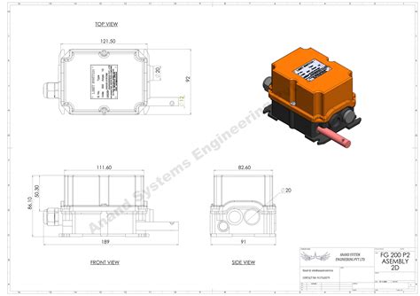 FG200P2 Long-Travel Limit Switch (1:200 Ratio) | Anand Control