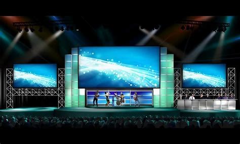 Led display for concert - Stage LED Video Background Wall For Concert ...