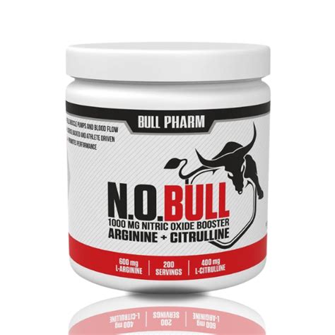 Bull Pharm N.O.BULL Nitric Oxide Booster 200 tablets – The Muscle Kart