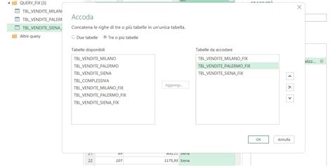 Append Query Excel 的图像结果