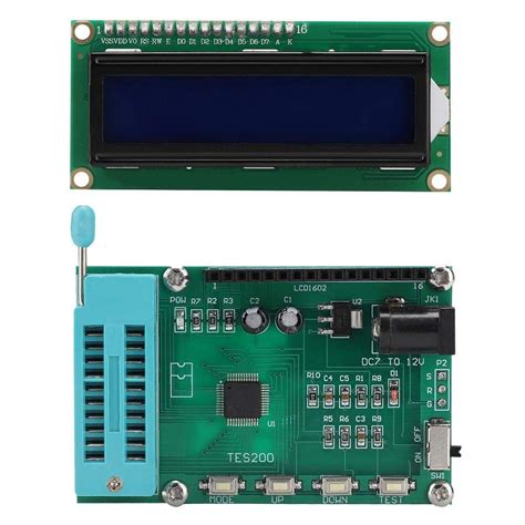 IC Tester, Logic Gate Tester, Digital Meter, TES200 India | Ubuy