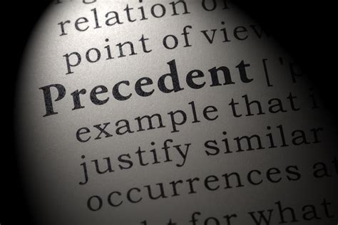 Precedent Definition Government
