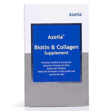 Azelia Biotin & Collagen – Hair & Skin Supplements