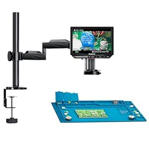 Elikliv EM4K Flex 4K Soldering Digital Microscope, 10.1" HDMI ...