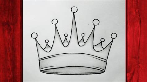 How to Draw a Crown Step by Step Easy for Beginners - Simple Crowns ...