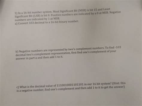 Image result for Most Significant Bit Number