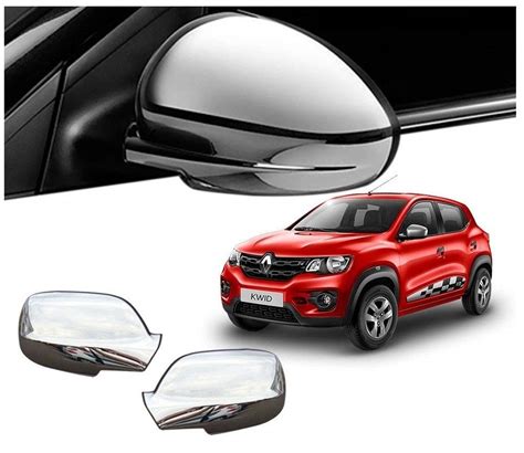 AutoMoto ABS Plastic Outside Mirror Chrome Cover Car Side Door Mirror ...