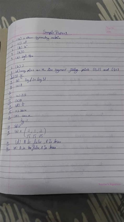 Sample Paper 1: Important Questions for Insaaniyat Course - Studocu