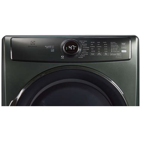 Electrolux 27 in. 8.0 cu. ft. Stackable Electric Dryer with LuxCare Dry, Instant Refresh, Sensor ...