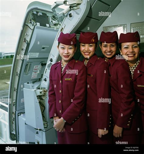 Qatar Airways Cabin Crew Uniform