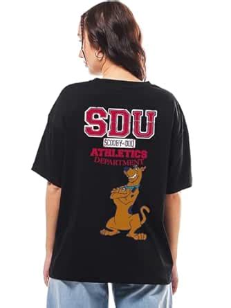 Buy Bewakoof Official Scooby Doo Merchandise Women's Graphic Printed ...