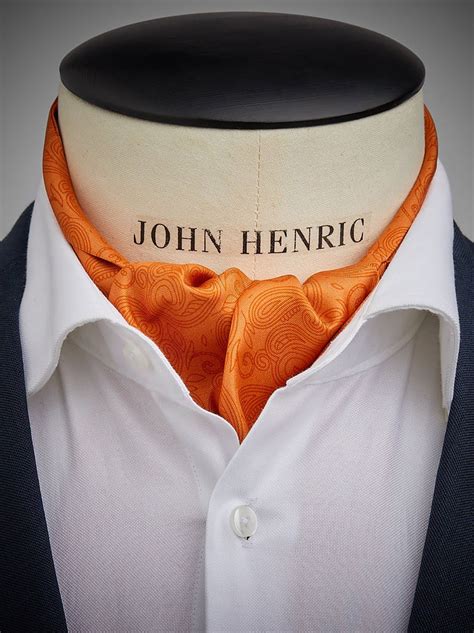 Men's Ascot Ties & Cravats - Buy Online | John Henric