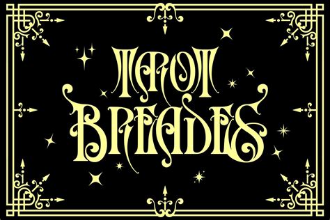 Tarot Breades Font by ismanayuda · Creative Fabrica
