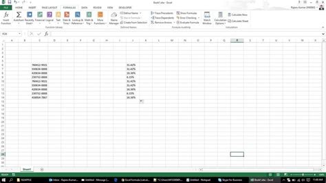 Entry #30 by ksinghrajeev for Excel formula (calculation if, else ...