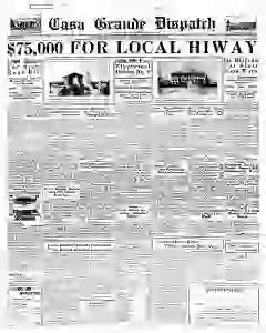 Casa Grande Dispatch Archives, Jun 19, 1930, p. 1