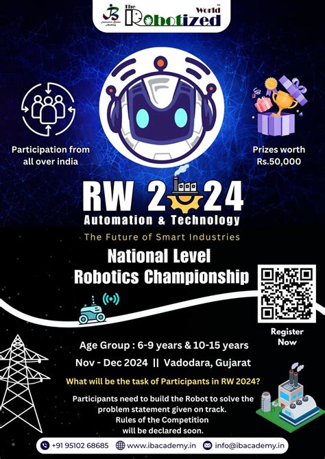 RW 2024 - National Level Robotics Championship, Vadodara, 21 December ...