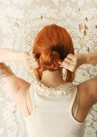 Image result for Pin Curl Updo Tutorial