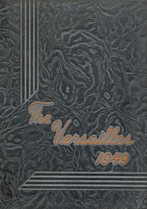 1949 yearbook from Versailles High School from Versailles, Ohio for sale