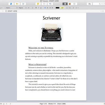 Image result for Boot Camp Scrivener Tutorial