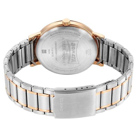 Buy Online Sonata Utsav Quartz Analog Silver Dial Stainless Steel Strap ...