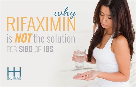 Rifaximin For Sibo Treatment