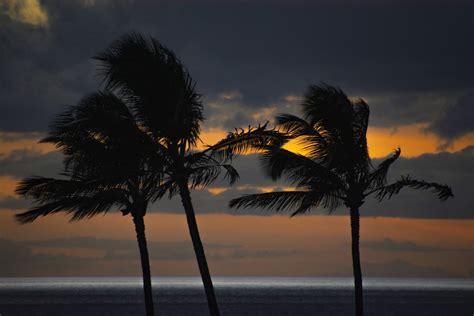Hawaiian Sunset Free Stock Photo - Public Domain Pictures