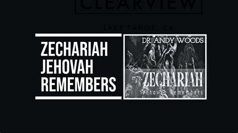 Zechariah | Andy Woods Ministries