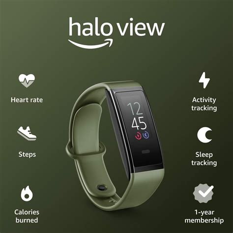 Buy 2021 Amazon Halo View fitness w/ Display, Heart Rate, Activity ...