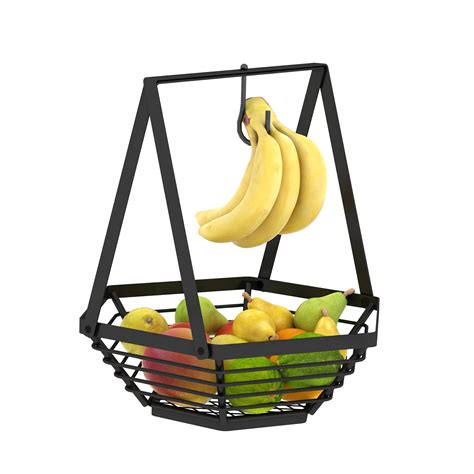Buy Apsan Fruit Baskets with Banana Tree Hanger Fruit with Banana Stand ...