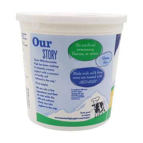 Mountain High Plain Yogurt