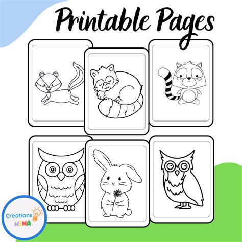Woodland Animals Coloring Pages | Made By Teachers