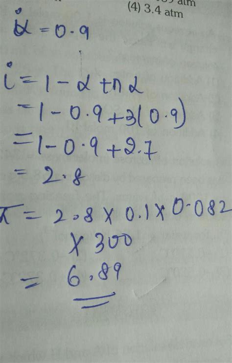 0.1M solution of K2SO4 is dissolved to the extent of 90%.What would be ...