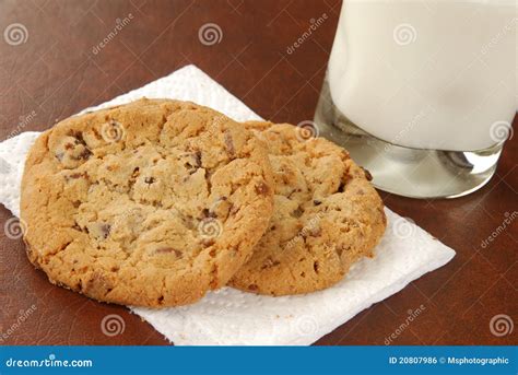 Fresh cookies stock photo. Image of dessert, treat, napkin - 20807986