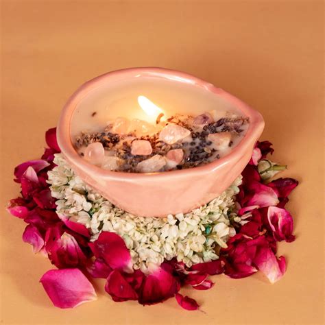 The Orby House Ceramic Diya Jar Candle | Freangrance Free & Scented ...