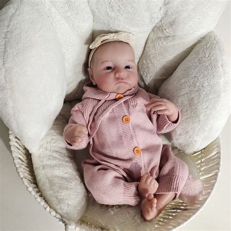 19 inch/ 49cm Realistic Reborn Baby Doll with Visible Veins Perfect ...