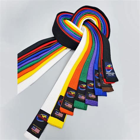 Taekwondo Belts ITF Taekwon Do Belt Order & Color Meanings 🥋